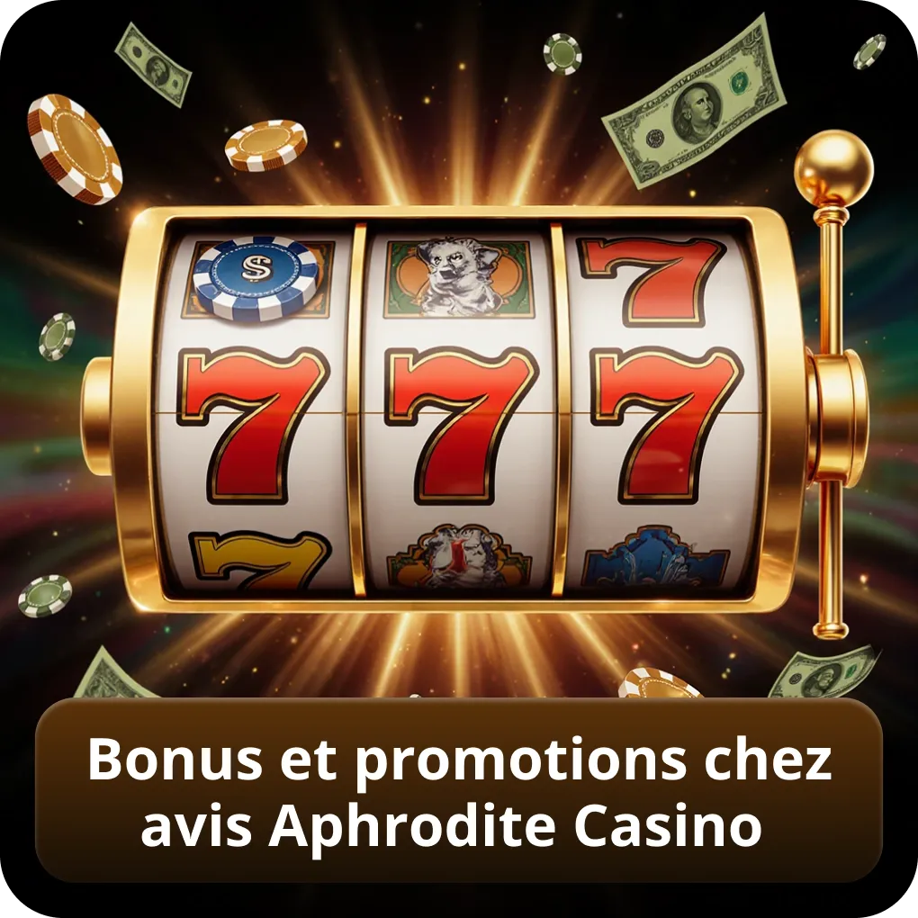 Bonus et promotions chez avis Aphrodite Casino