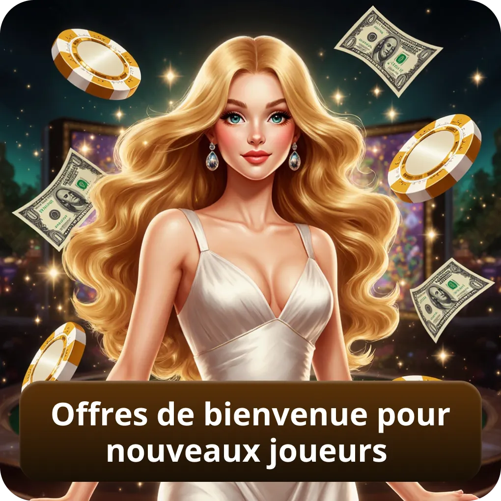 Offres de bienvenue pour nouveaux joueurs